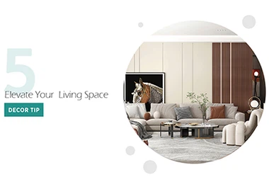 あなたの生活空間を贅沢な高みに引き上げるための 5 つの室内装飾のヒント