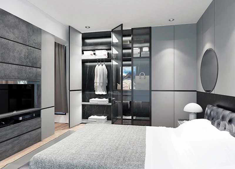 Grey Fitted Bedroom Wardrobe Grey Fitted Bedroom Wardrobe