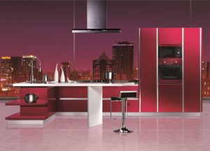 高光沢DIYキッチンキャビネット